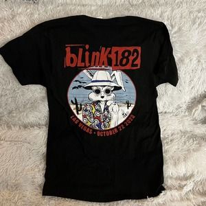 NEW Blink 182 Shirt Tee Medium 10/22/23 Exclusive Las Vegas When We Were Young